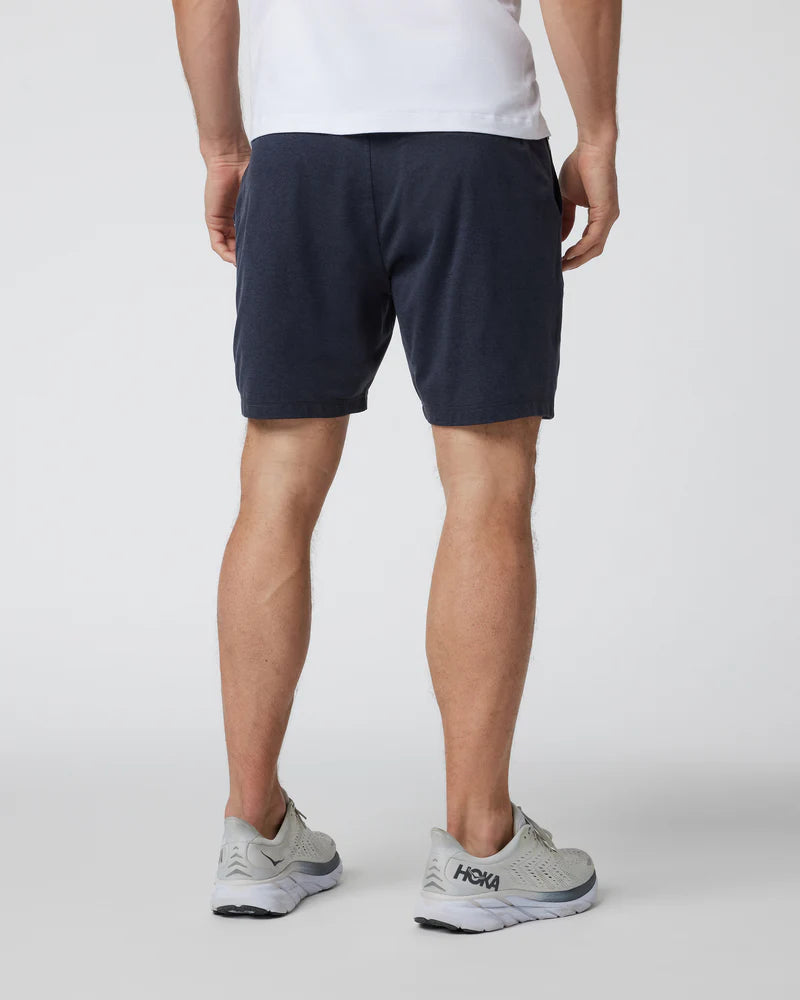 vuori Men's 7" Ponto Performance Short in Midnight Heather