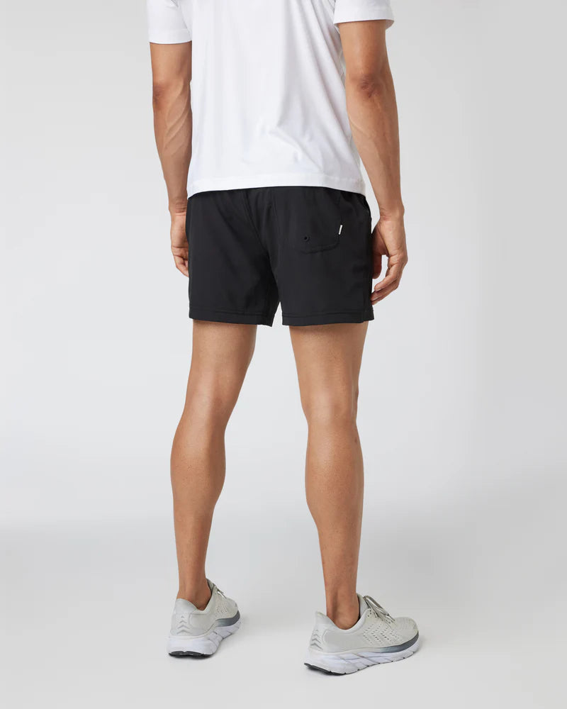vuori Men's Kore Short Lined 5" in Black