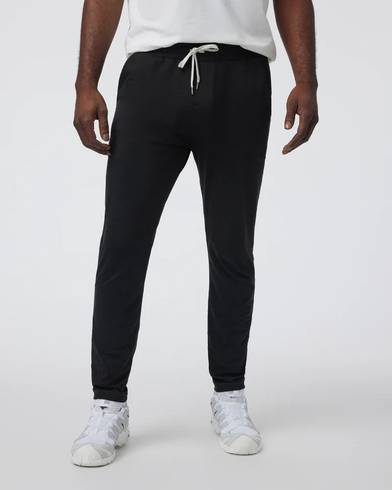 vuori Men's 30" Ponto Performance Pant in Black Heather