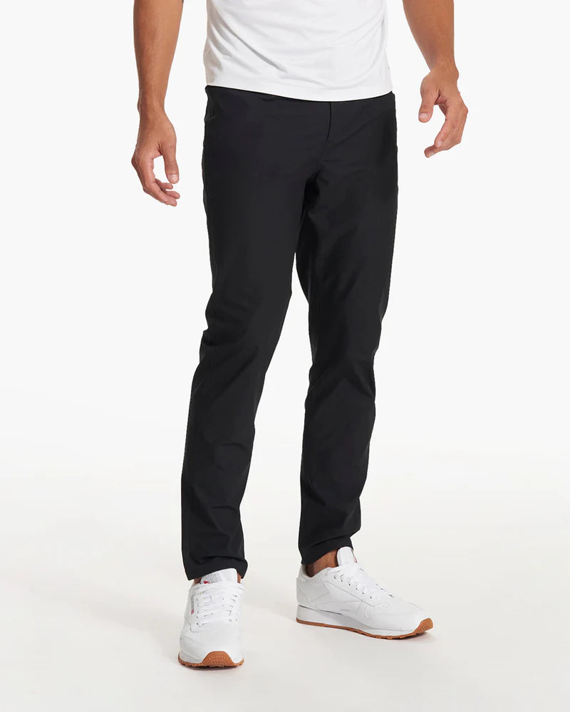 vuori Men's 32" Meta Pant Athletic Slim Fit in Black