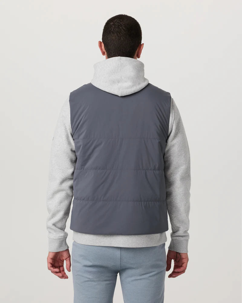 vuori Men's Echo Insulated Vest 2.0 in Moonlight