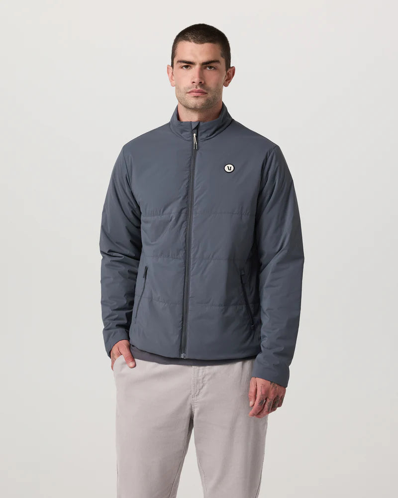 vuori Men's Echo Insulated Jacket 2.0 in Moonlight