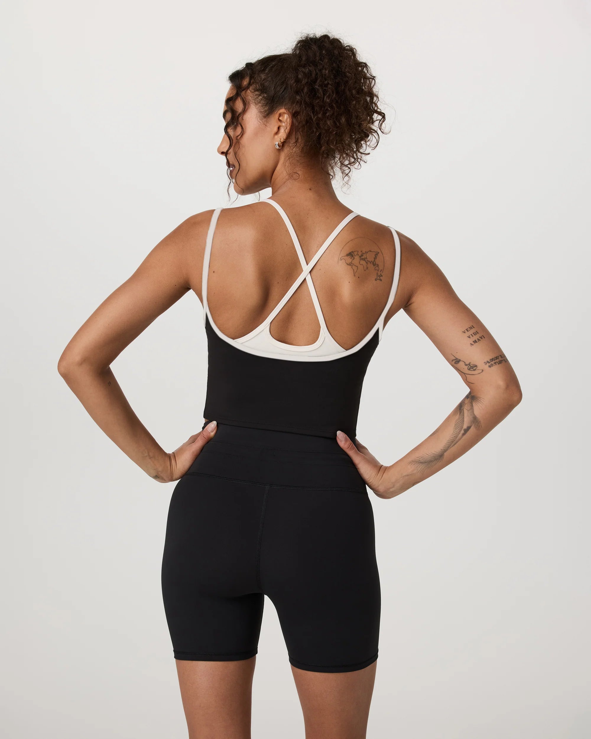 Vuori Women's Daily Layered Tank in Black