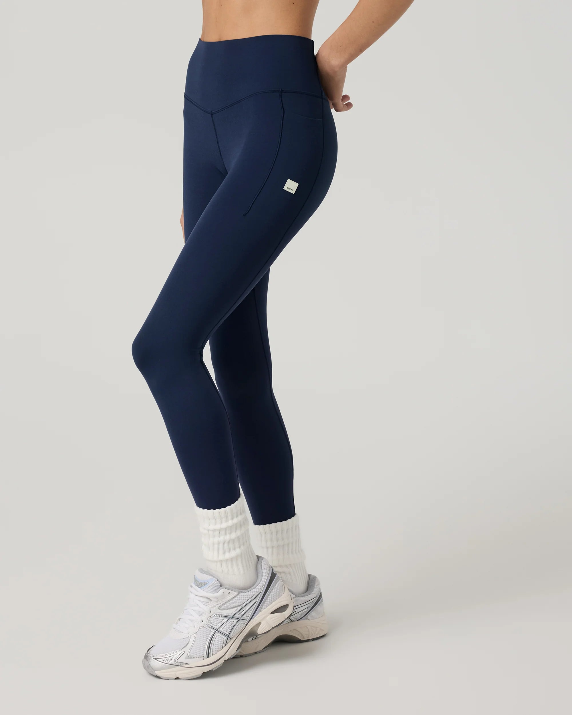 vuori Women's AllTheForm™ Pocket Legging in Blue Coast