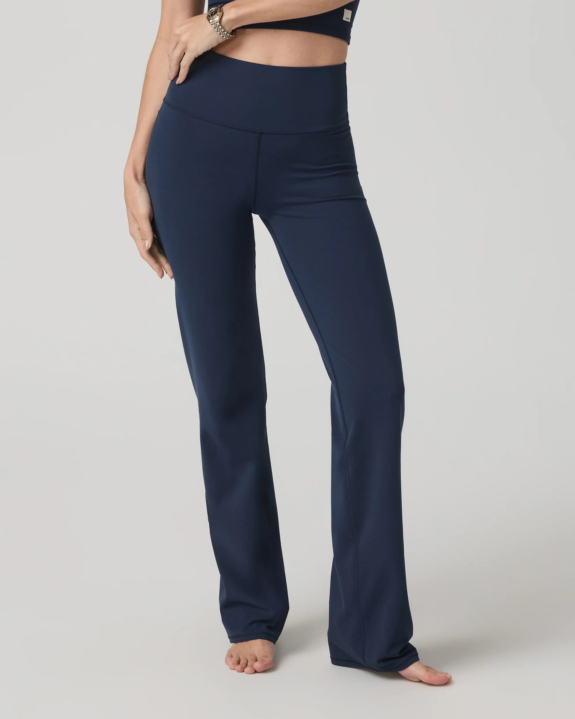 vuori Women's AllTheFeels™ Straight Leg Pant in Blue Coast