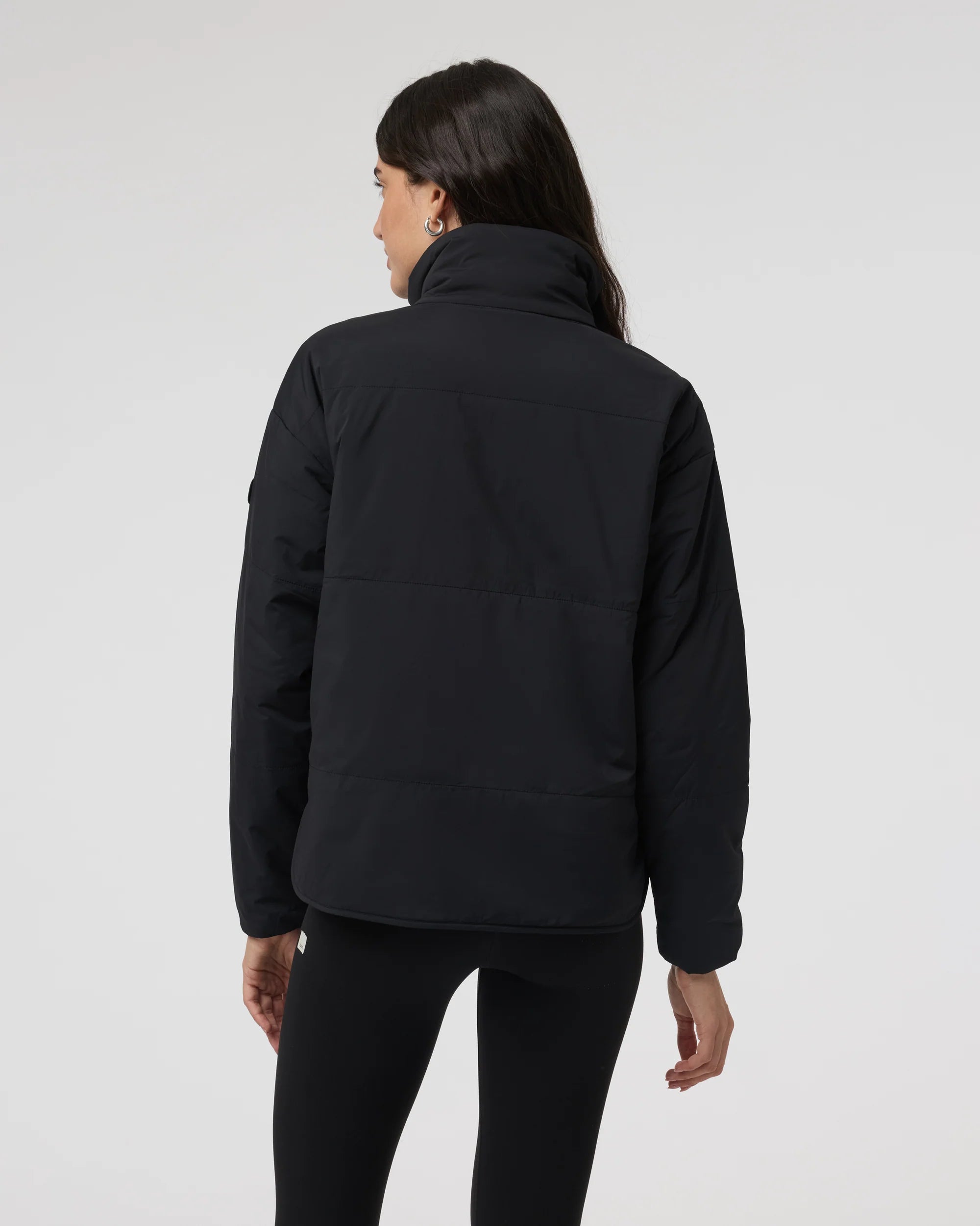 vuori Women's Canyon Insulated Jacket in Black