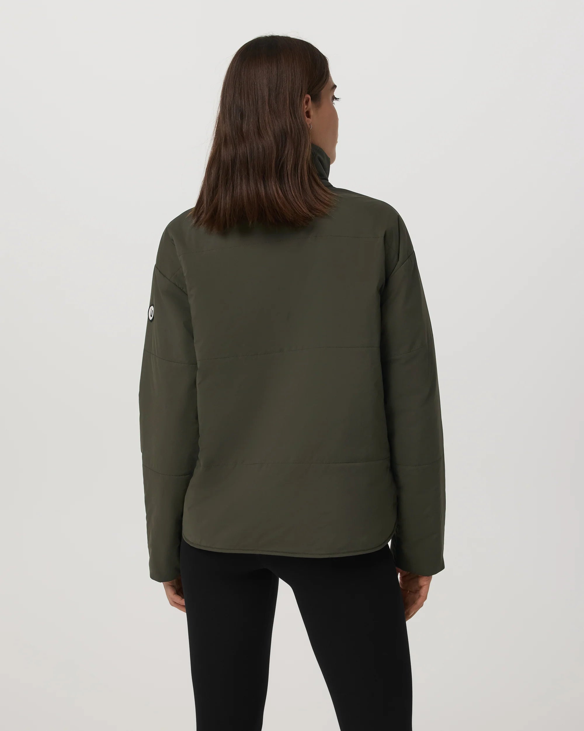 vuori Women's Canyon Insulated Jacket in Olive