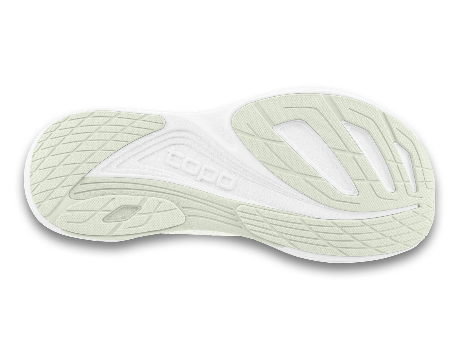 Women's Topo Athletic Ultrafly 5 Running Shoe in Grey White