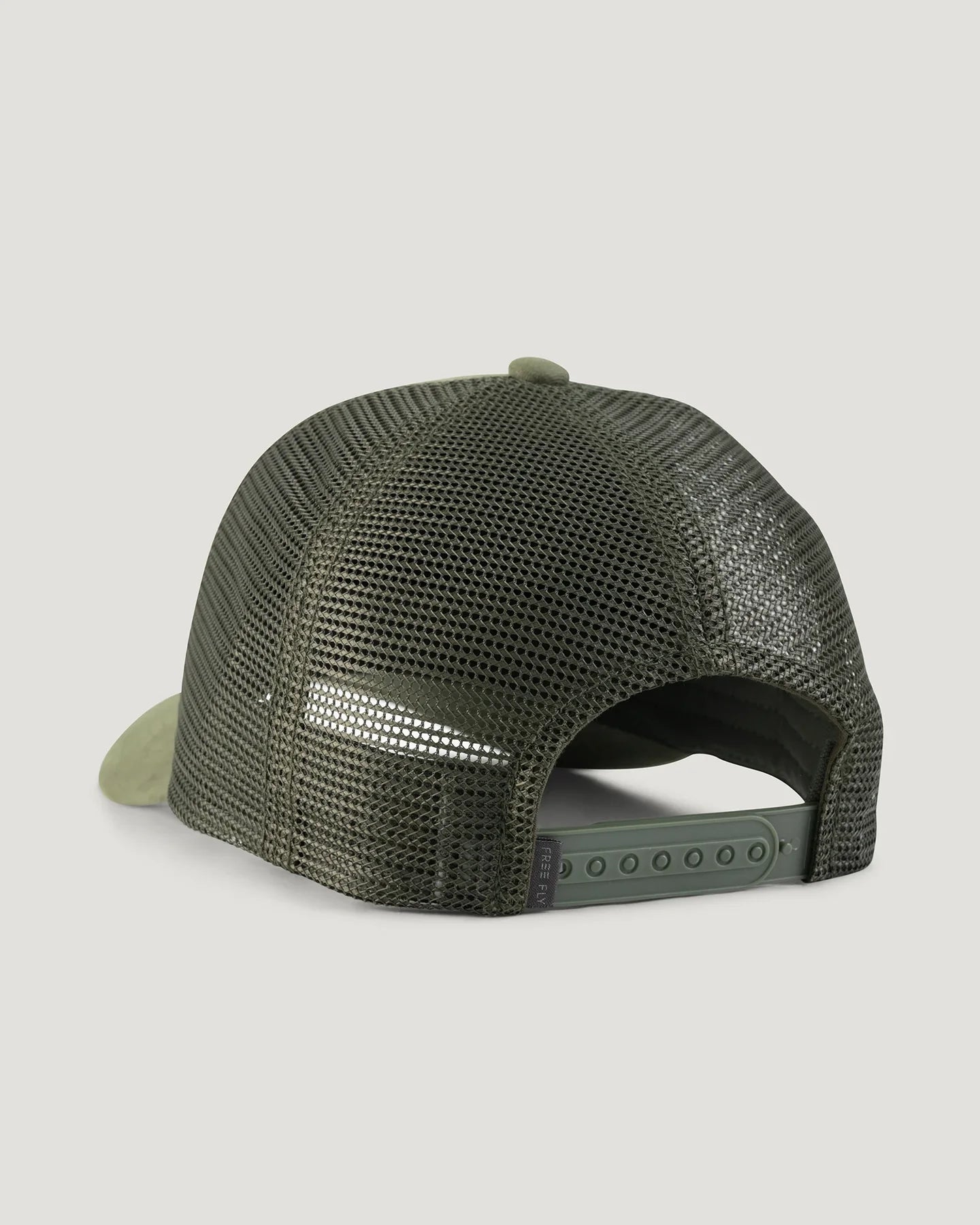 Free Fly Wave Trucker Hat in Fatigue