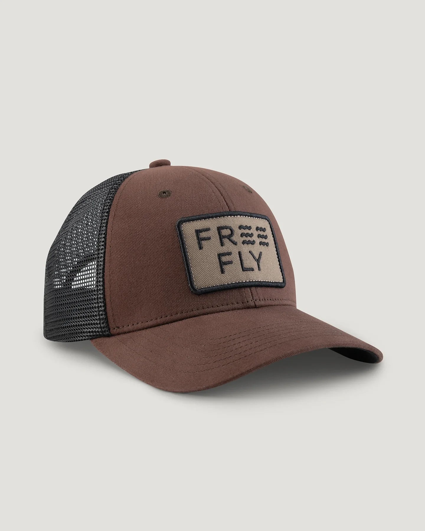 Free Fly Wave Trucker Hat in Chestnut