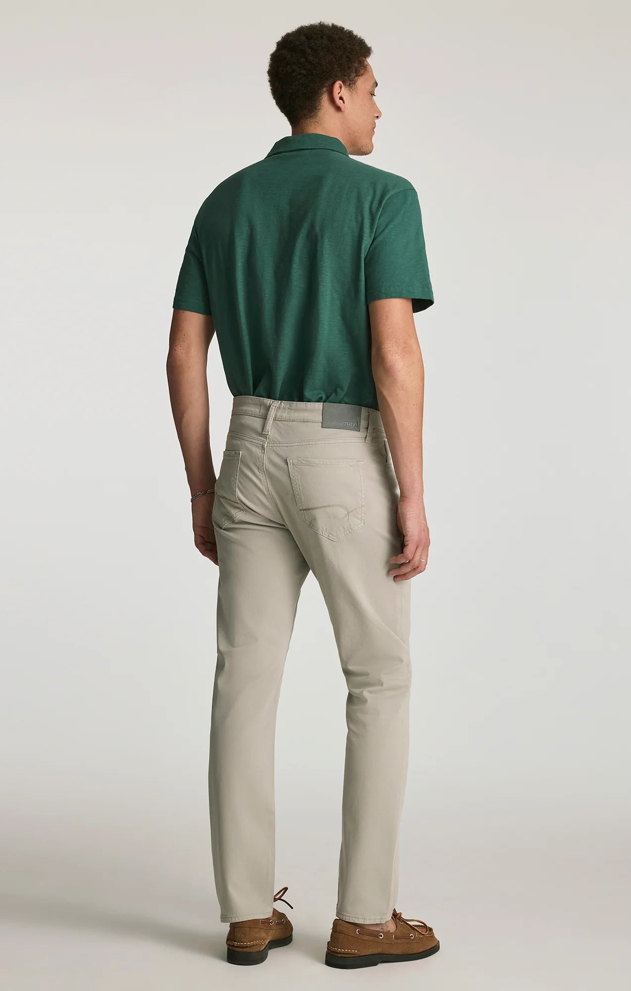 Mavi Men's Zach Straight Leg Pants Regular Rise | Stone Twill