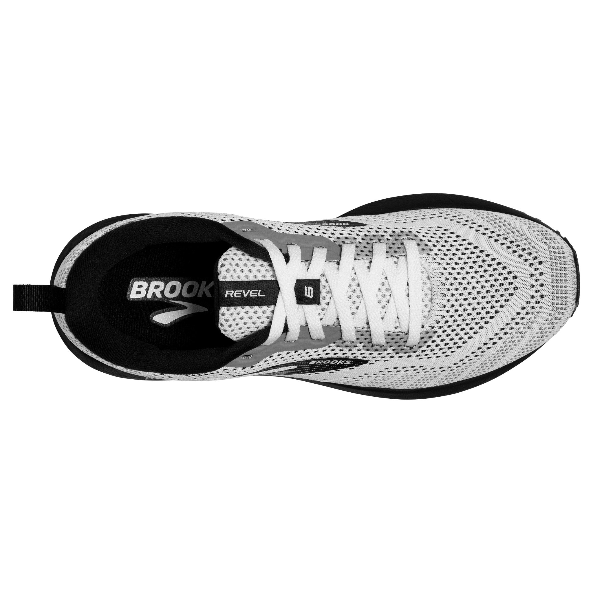 Men's Brooks Revel 6 Road Running Shoe in White/Black – Martin Running  Company