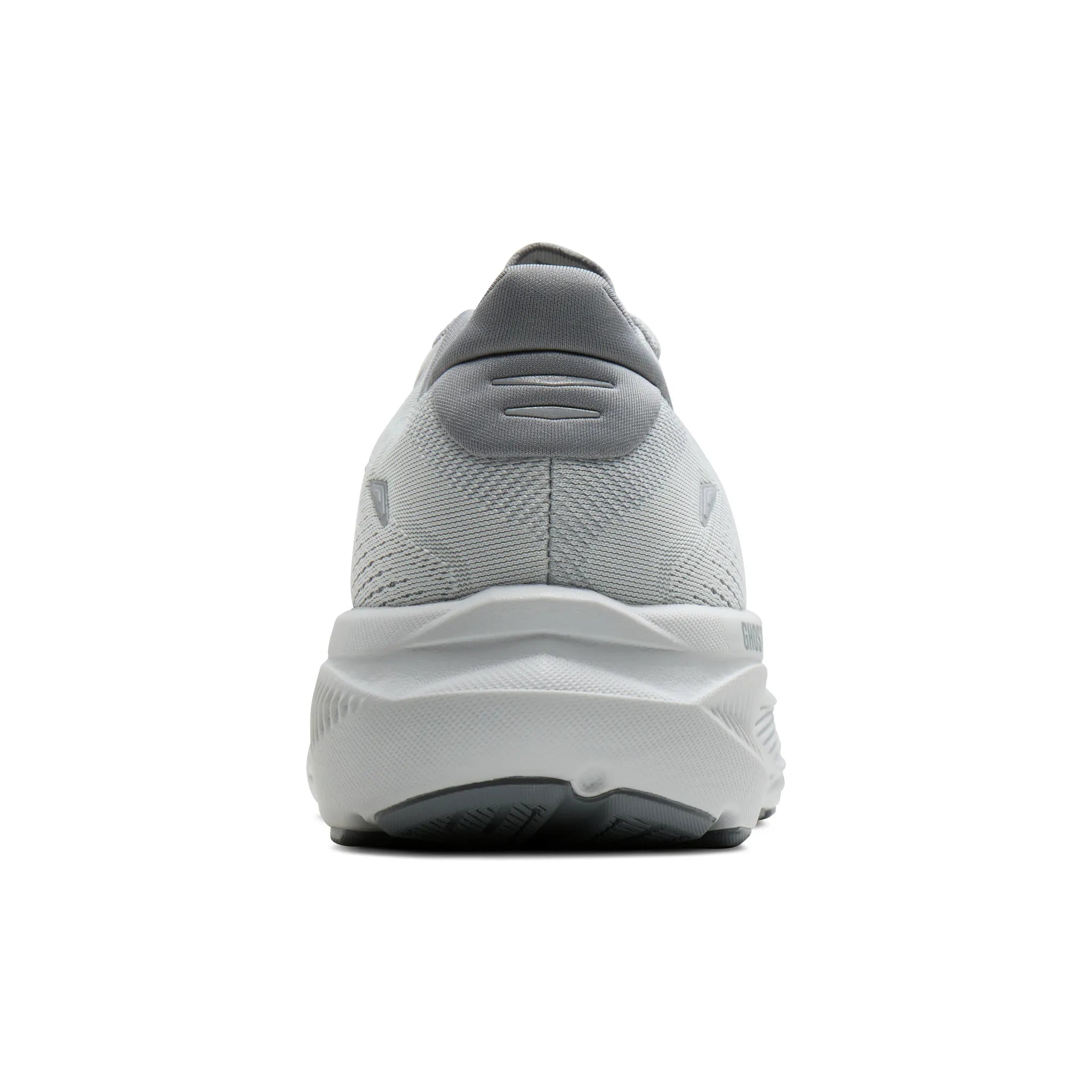 Men's Brooks Running Ghost 18 Road Running Shoe in Primer Grey/Oyster Mushroom