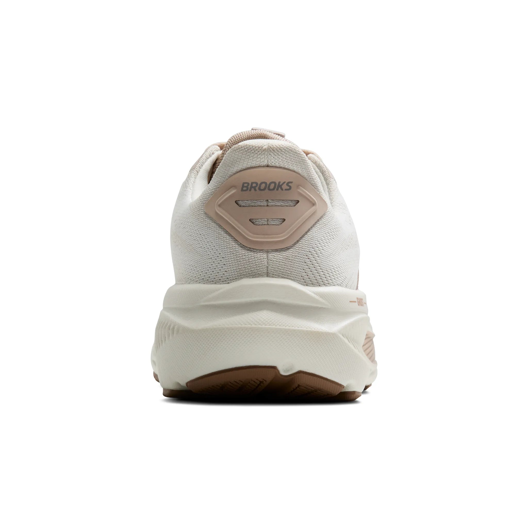 Women's Brooks Ghost 17 Road Running Shoe in Grey/Chateau Grey/Portabella