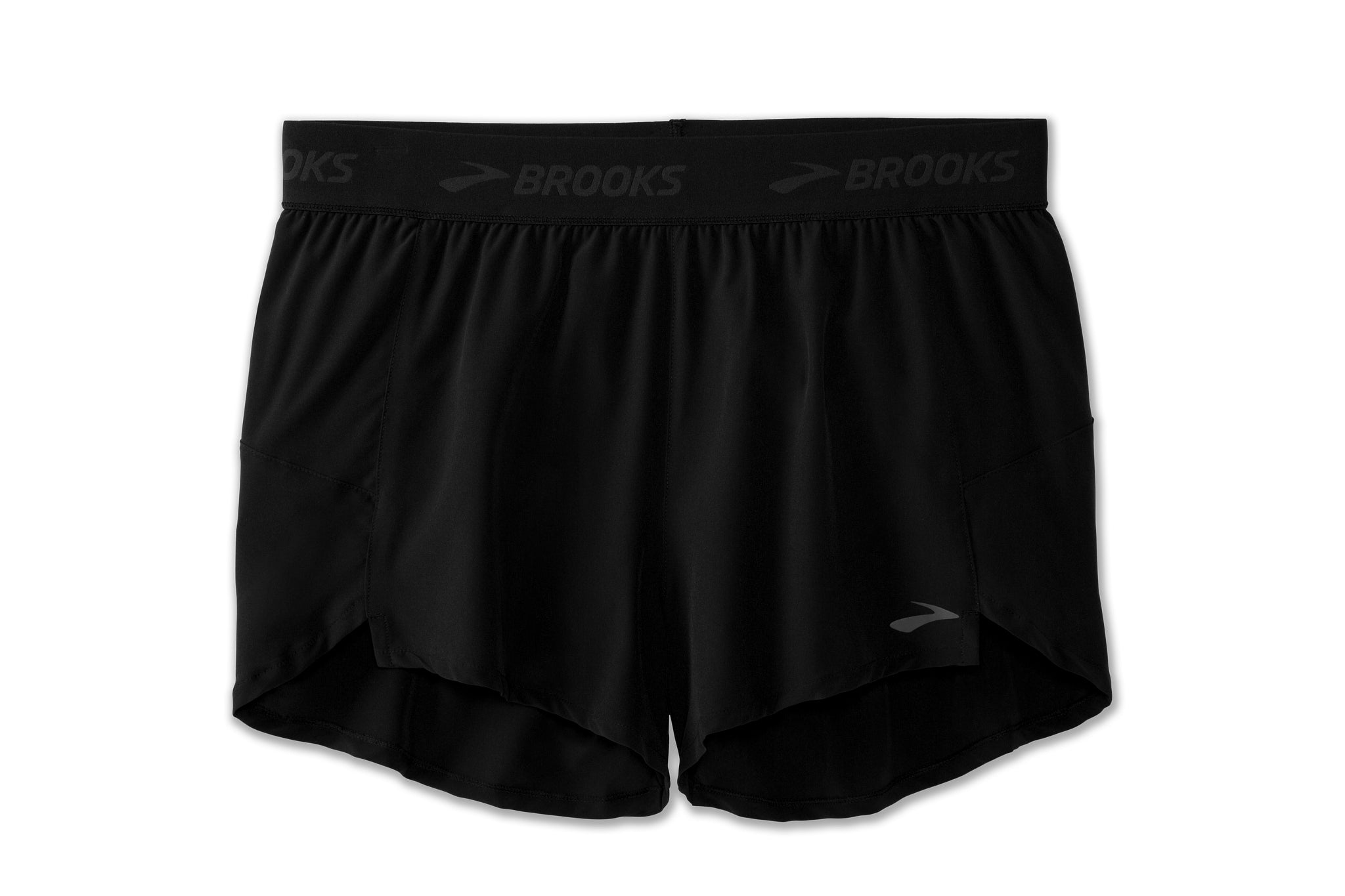 Women's Brooks Chaser 3" Short in Black/Brooks