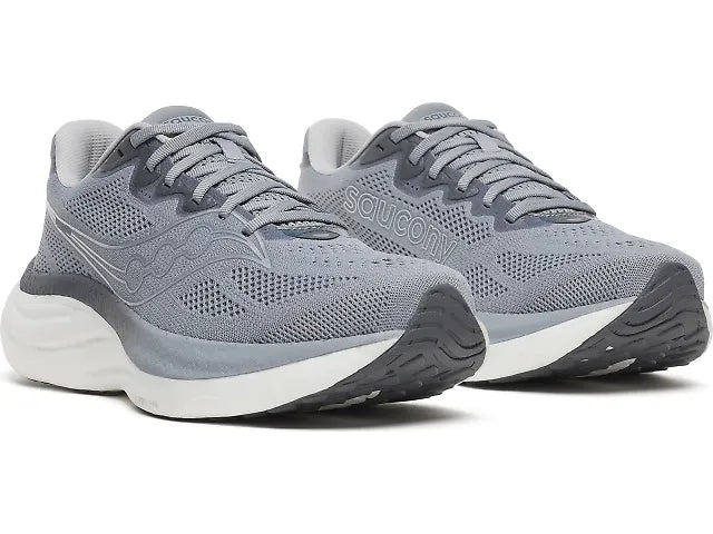 Men's Saucony Ride 19 Running Shoe in Flint Shadow