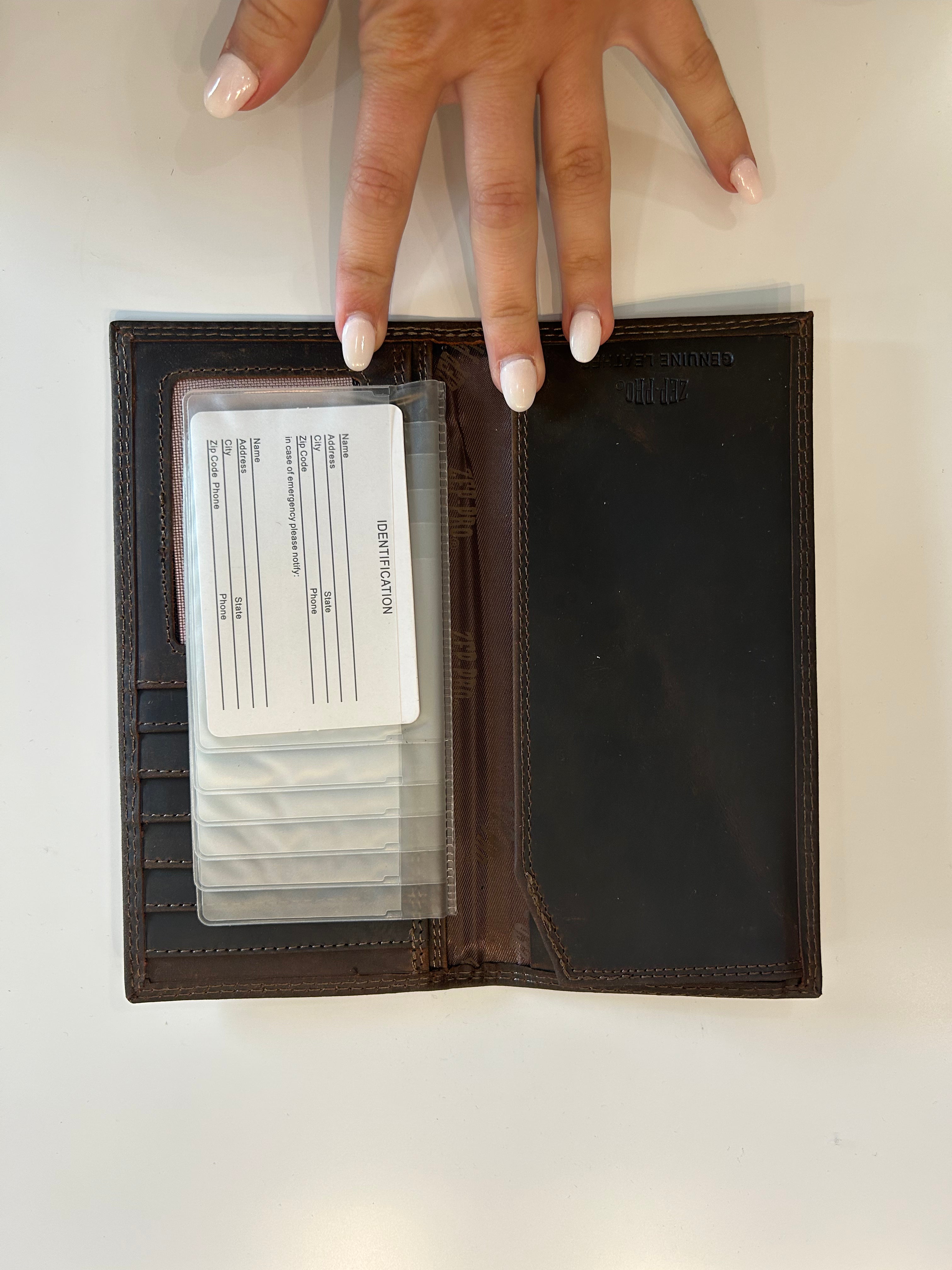 Light Brown Fish Roper Wallet