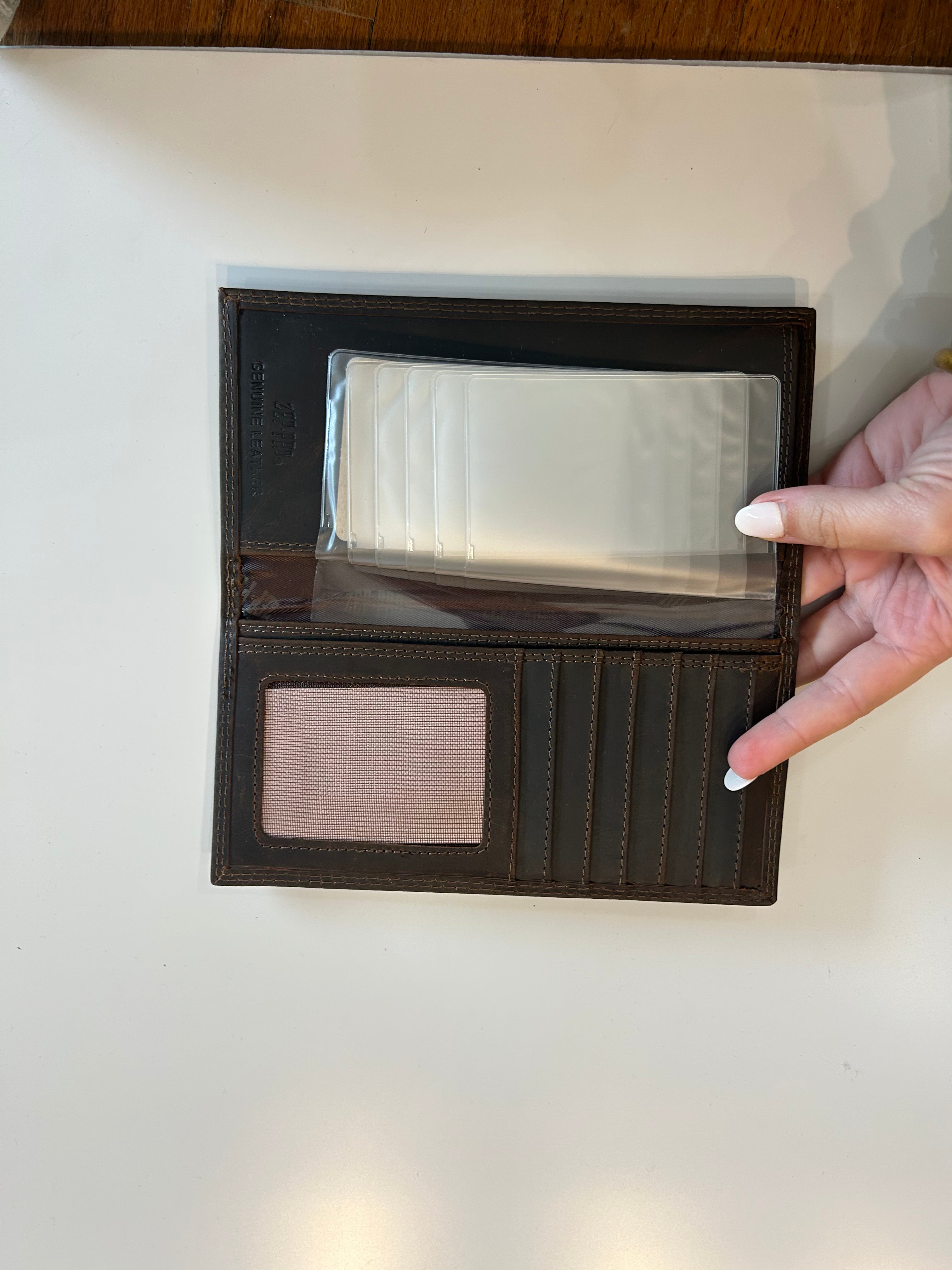 Light Brown Shotgun Roper Wallet