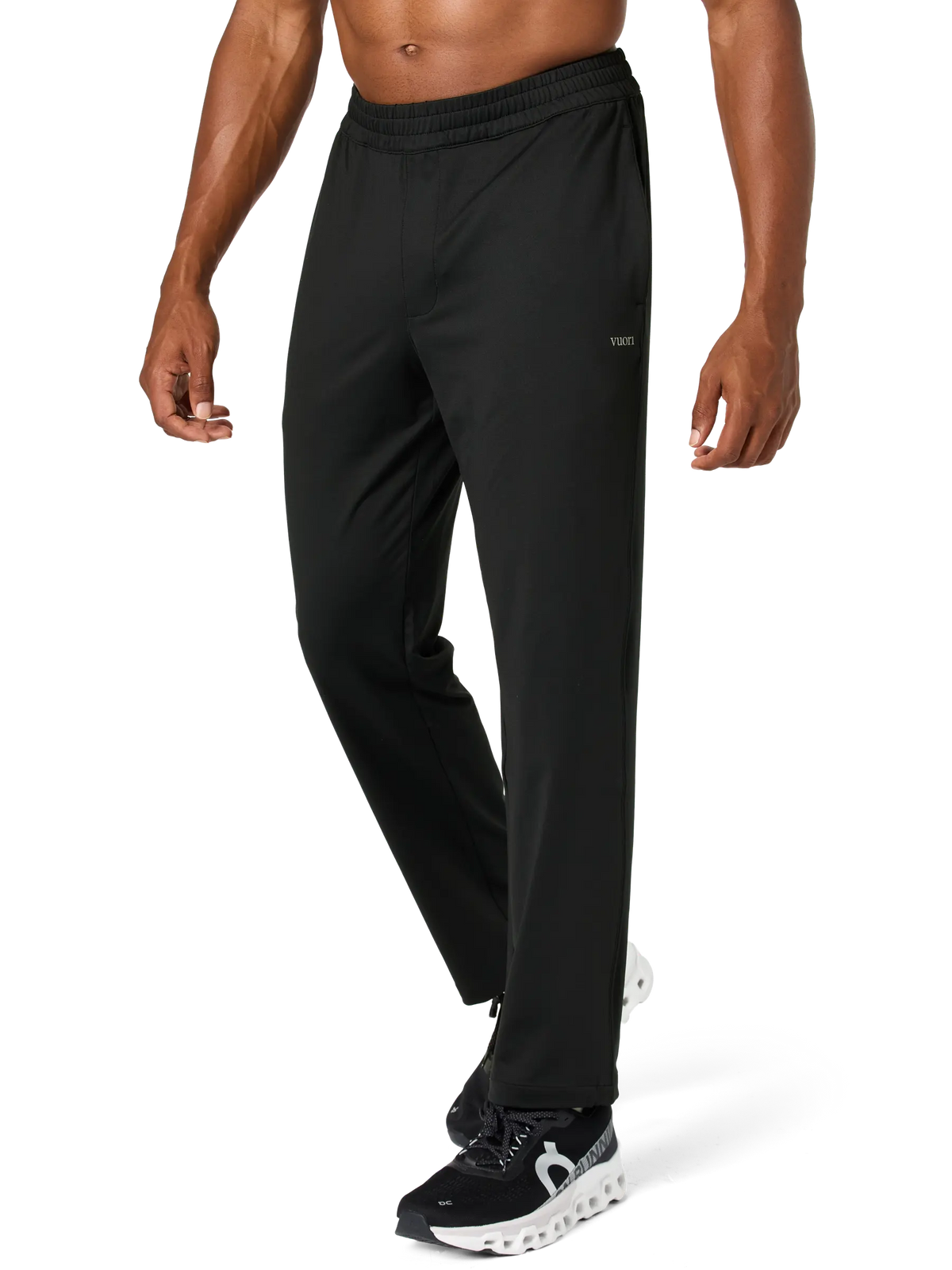 vuori Men's Sunday Track Pant 30" in Black