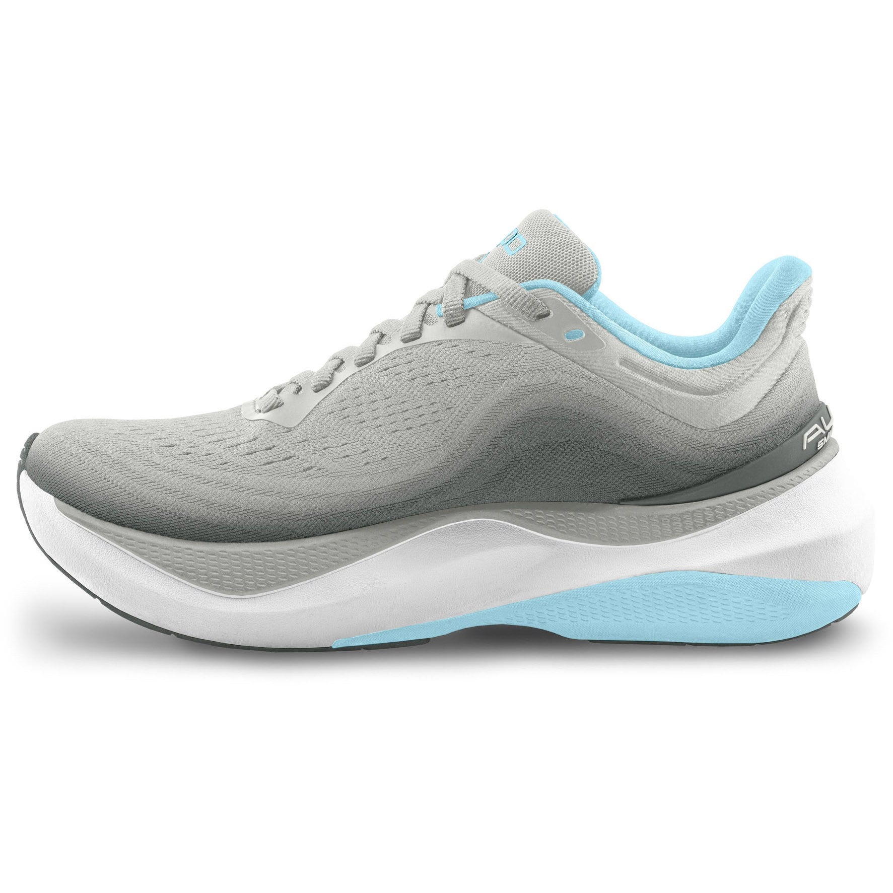 Women's Topo Athletic Aura Running Shoe in Grey | Blue