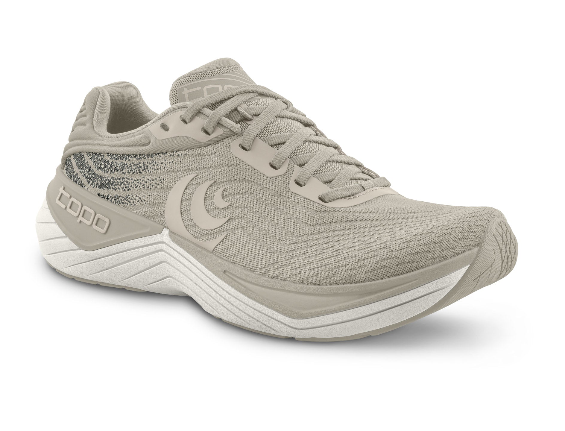 Women's Topo Athletic Ultrafly 5 Running Shoe in Tan | White