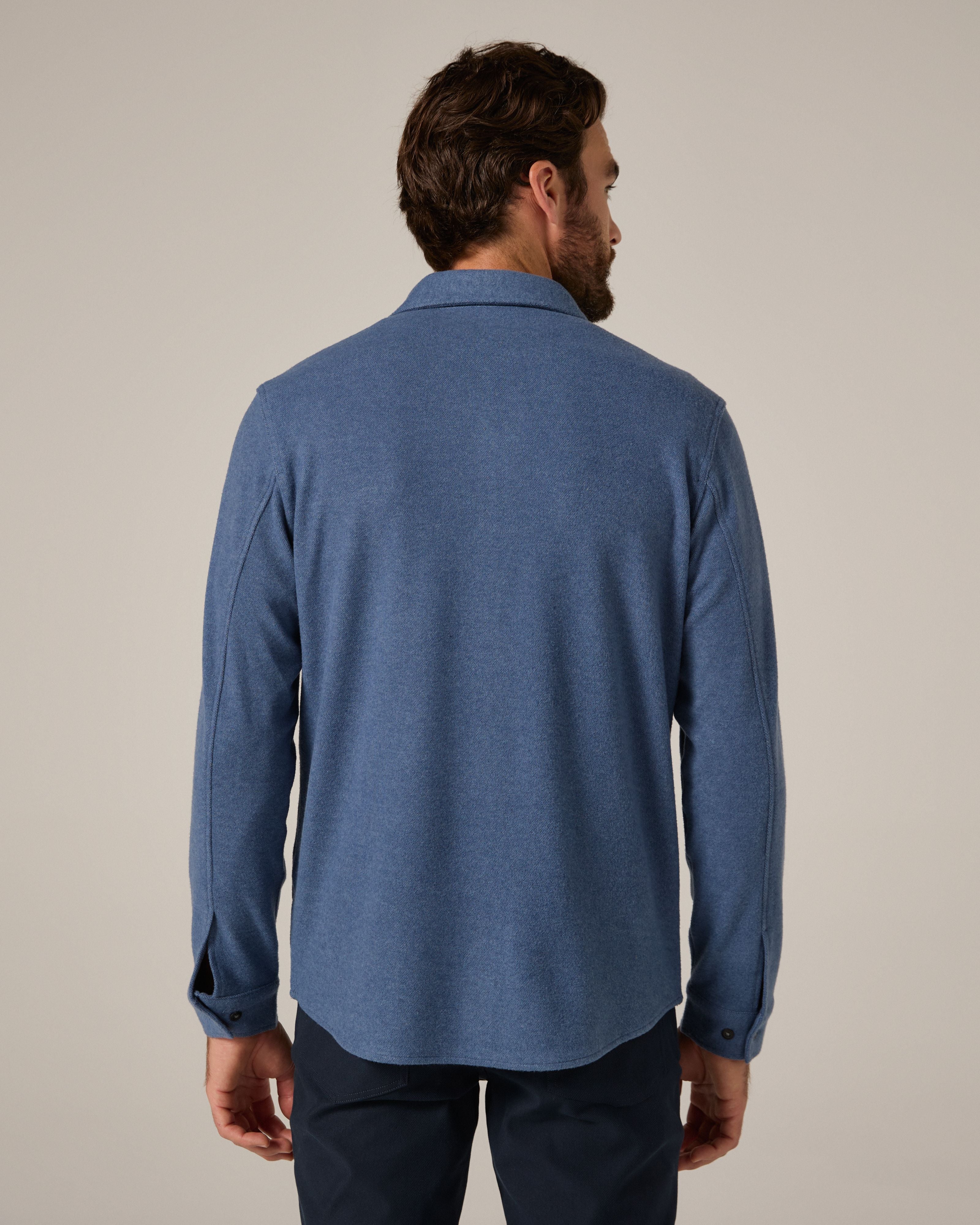 7DIAMONDS Generation™ Long Sleeve Shirt in Blue