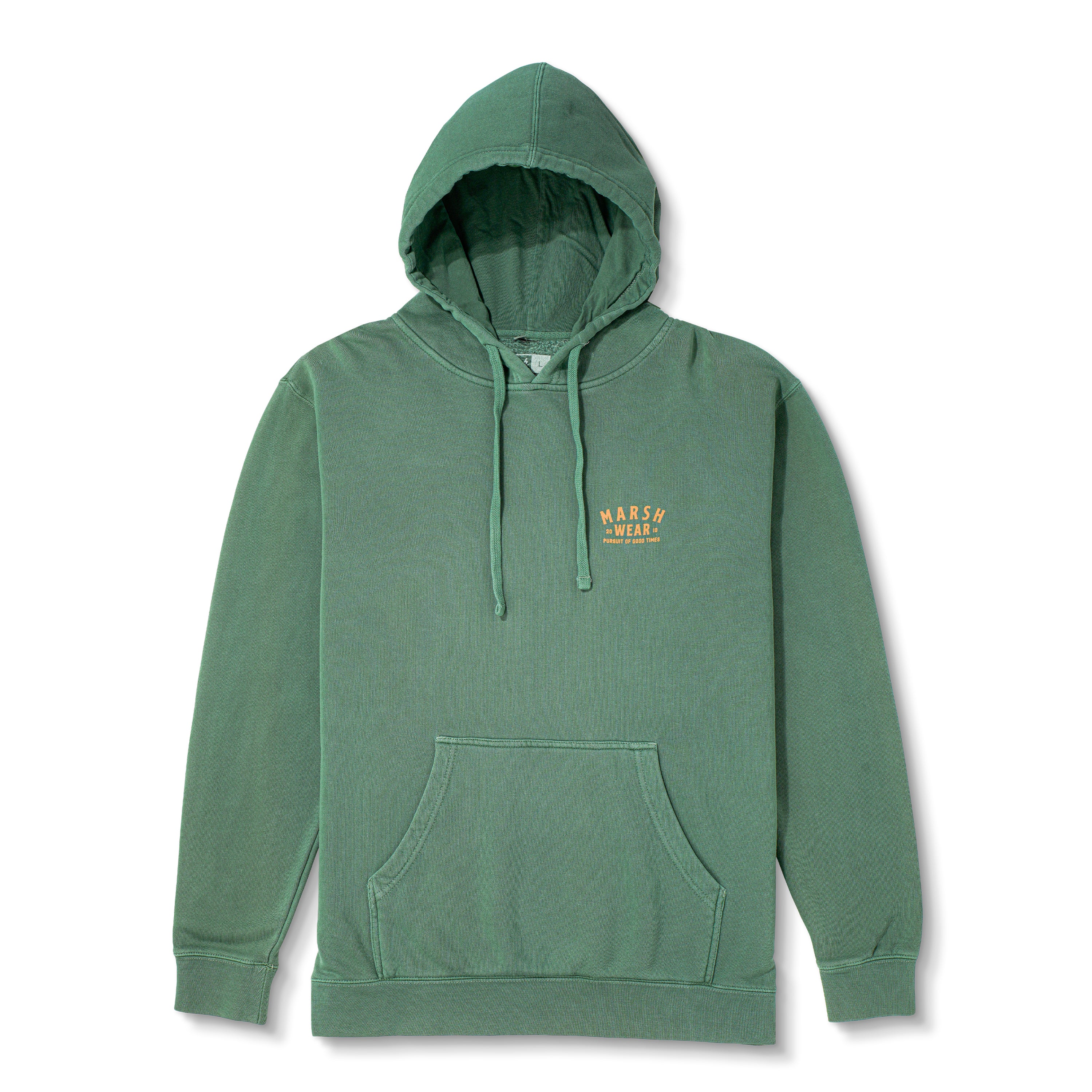 Marsh Alton Camo Hoodie in Alpine Green
